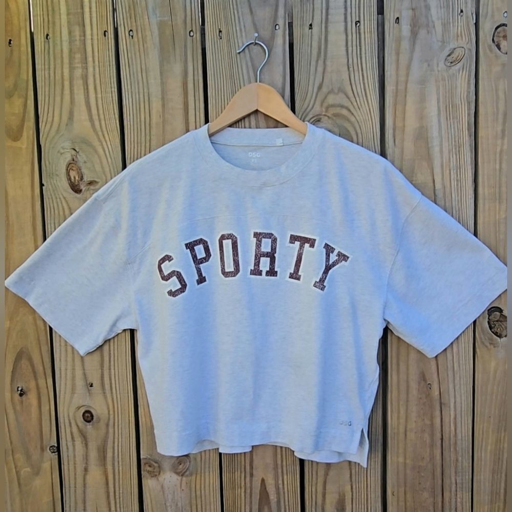 DSG Sporty Gray Crop Top